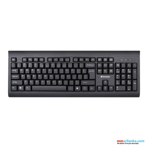 VERBATIM Wired Keyboard & Mouse Combo (2Y)